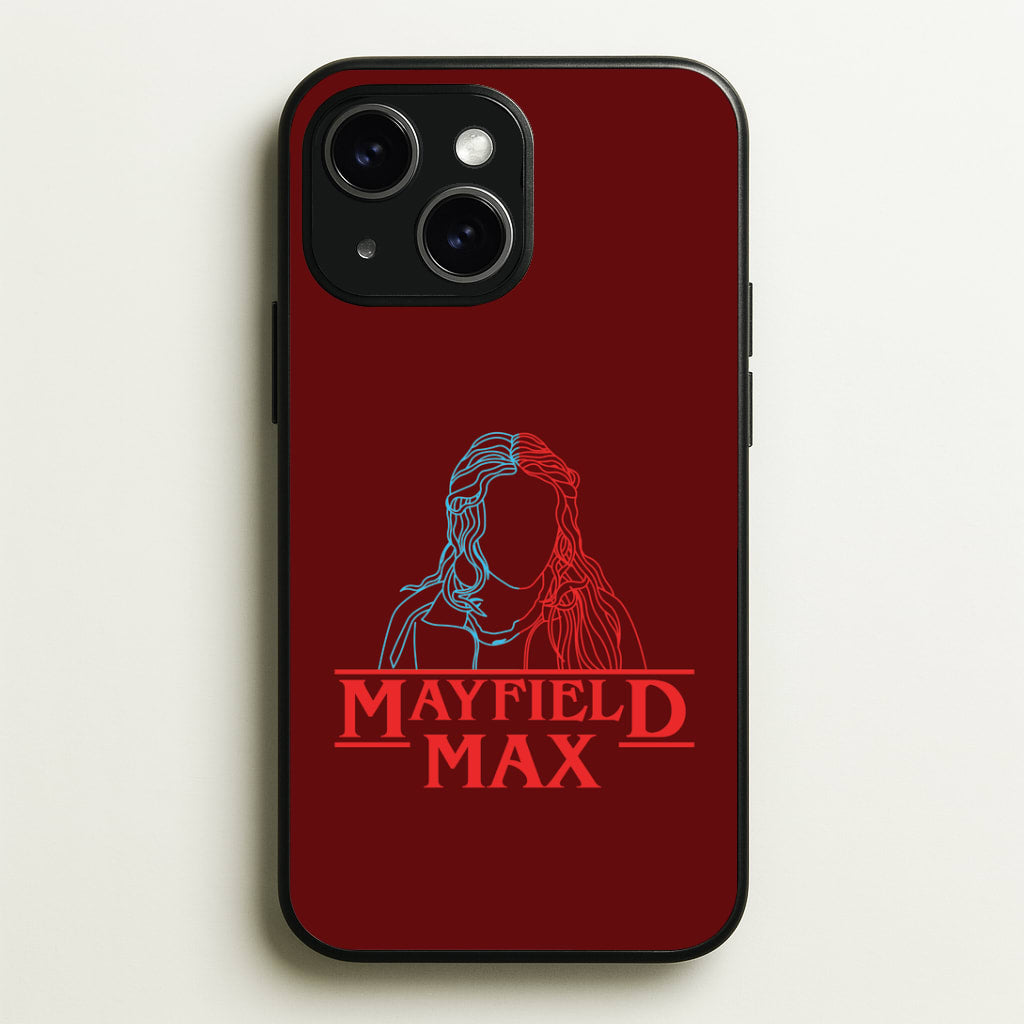 Blue And Red Max iPhone 15 Case