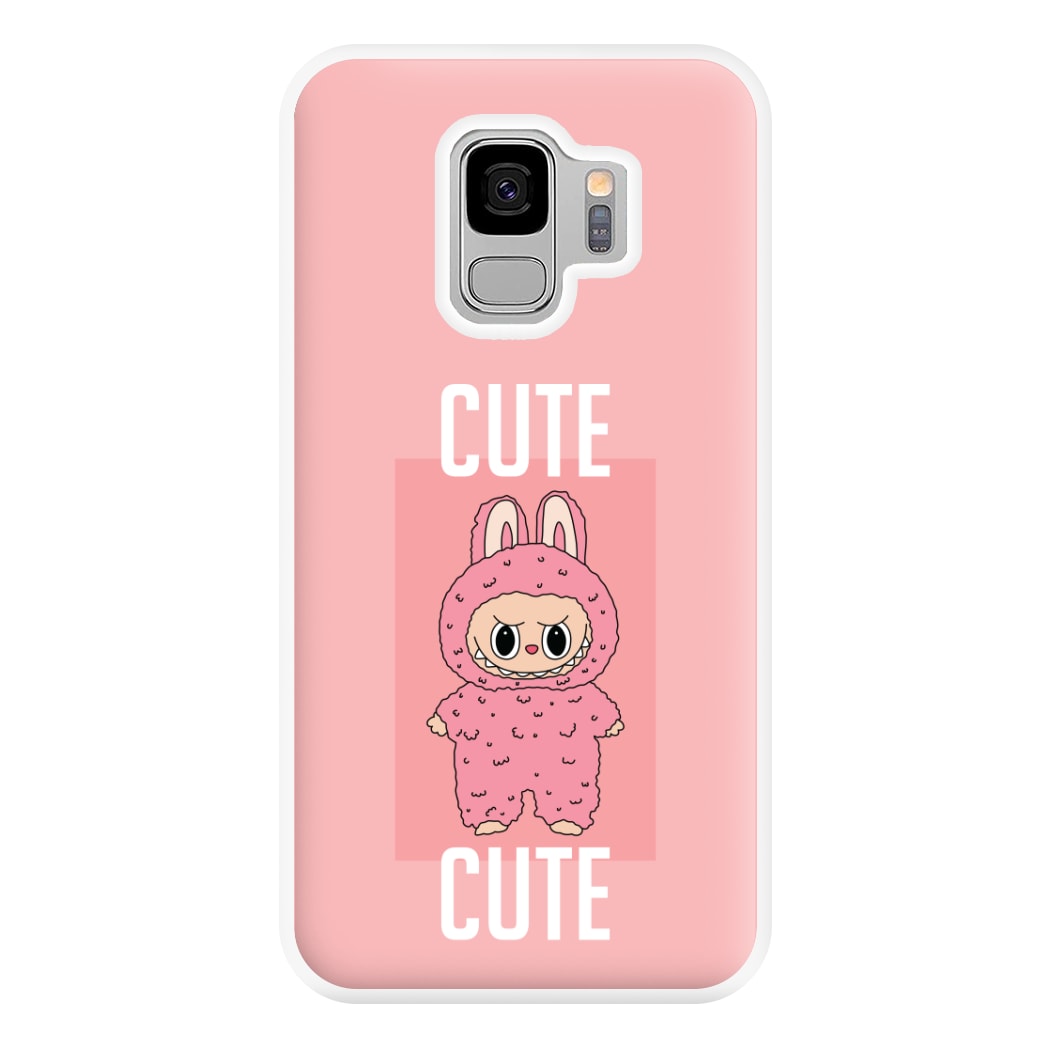 Cute Pink Monster Galaxy S9 Plus Case