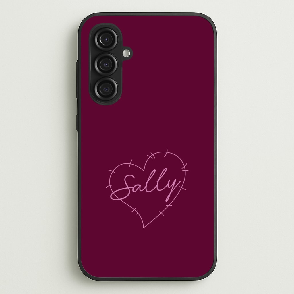 Stitched Heart Sally Galaxy S23FE Case