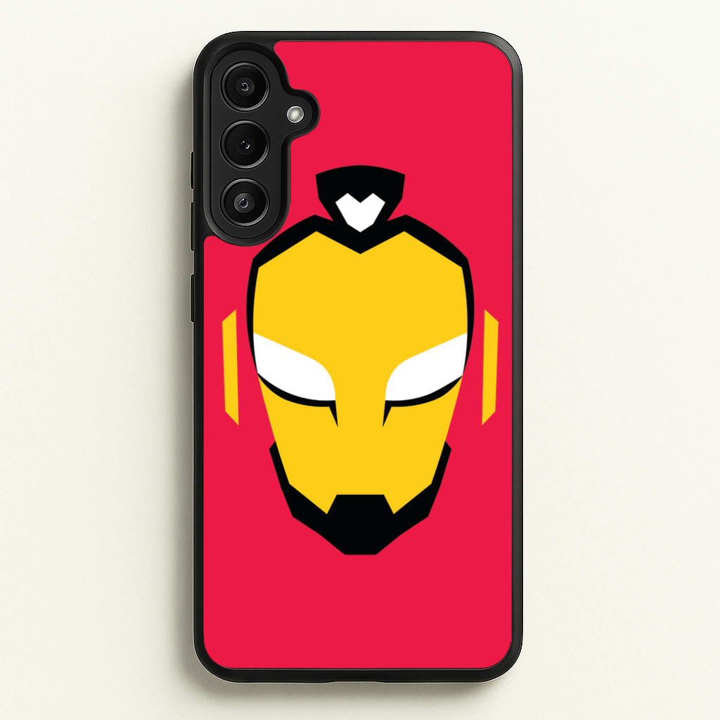 Metal Heart Hero Face Galaxy A34 Case