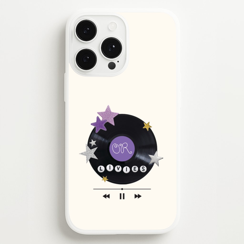 Amethyst Vinyl Scrapbook iPhone 13 Pro Max Case