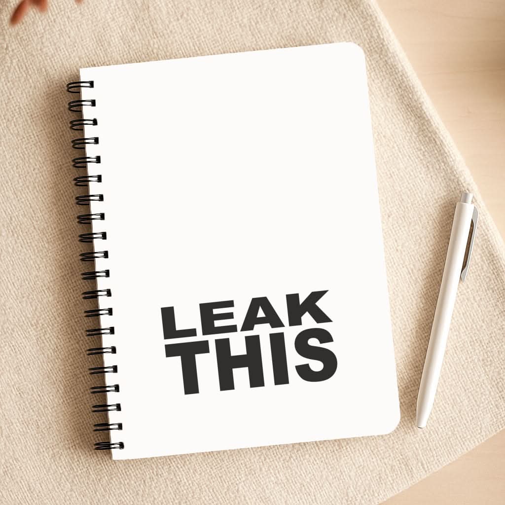 Leak This Notepad