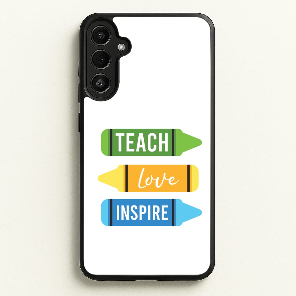 Teach, Love, Inspire Galaxy A34 Case