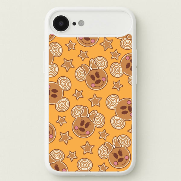 Cartoon Mouse Gingerbread Pattern iPhone 17 Air Case