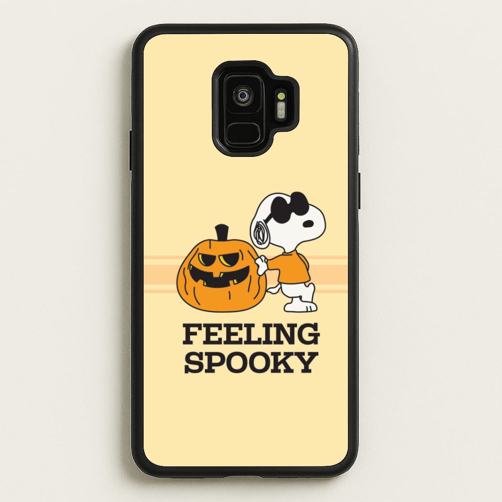 Feeling Spooky Cartoon Beagle Galaxy S9 Case