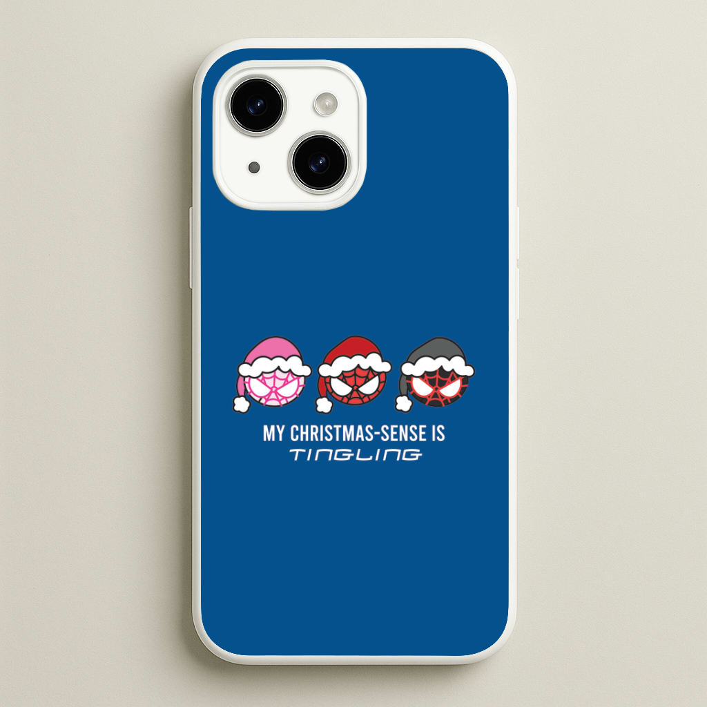 Spider Hero Christmas Sense iPhone 15 Case