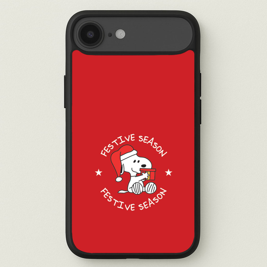 Cartoon Beagle Festive Season iPhone 17 Air Case