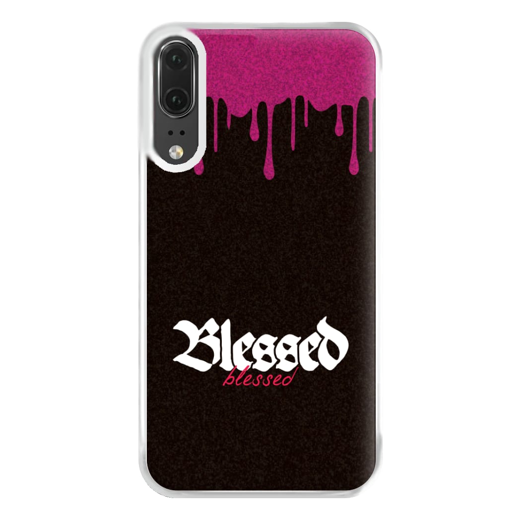 Glitter Blessed Huawei P20 Case
