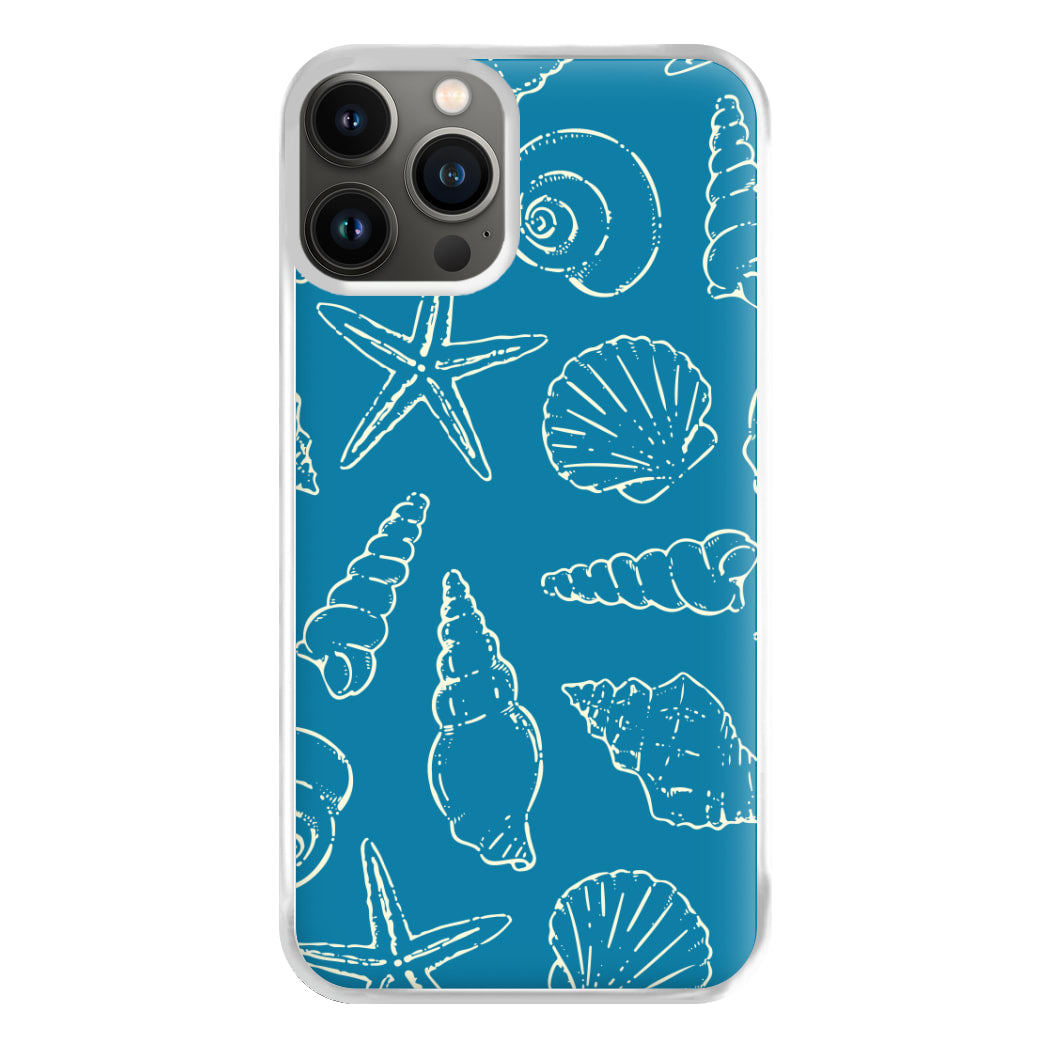 Sketched Shells Pattern iPhone 11 Pro Case