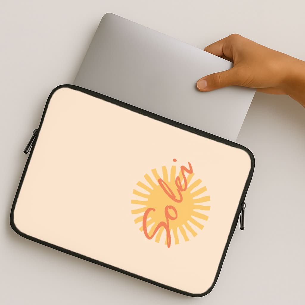 Abstract Sun Solei MacBook Cover