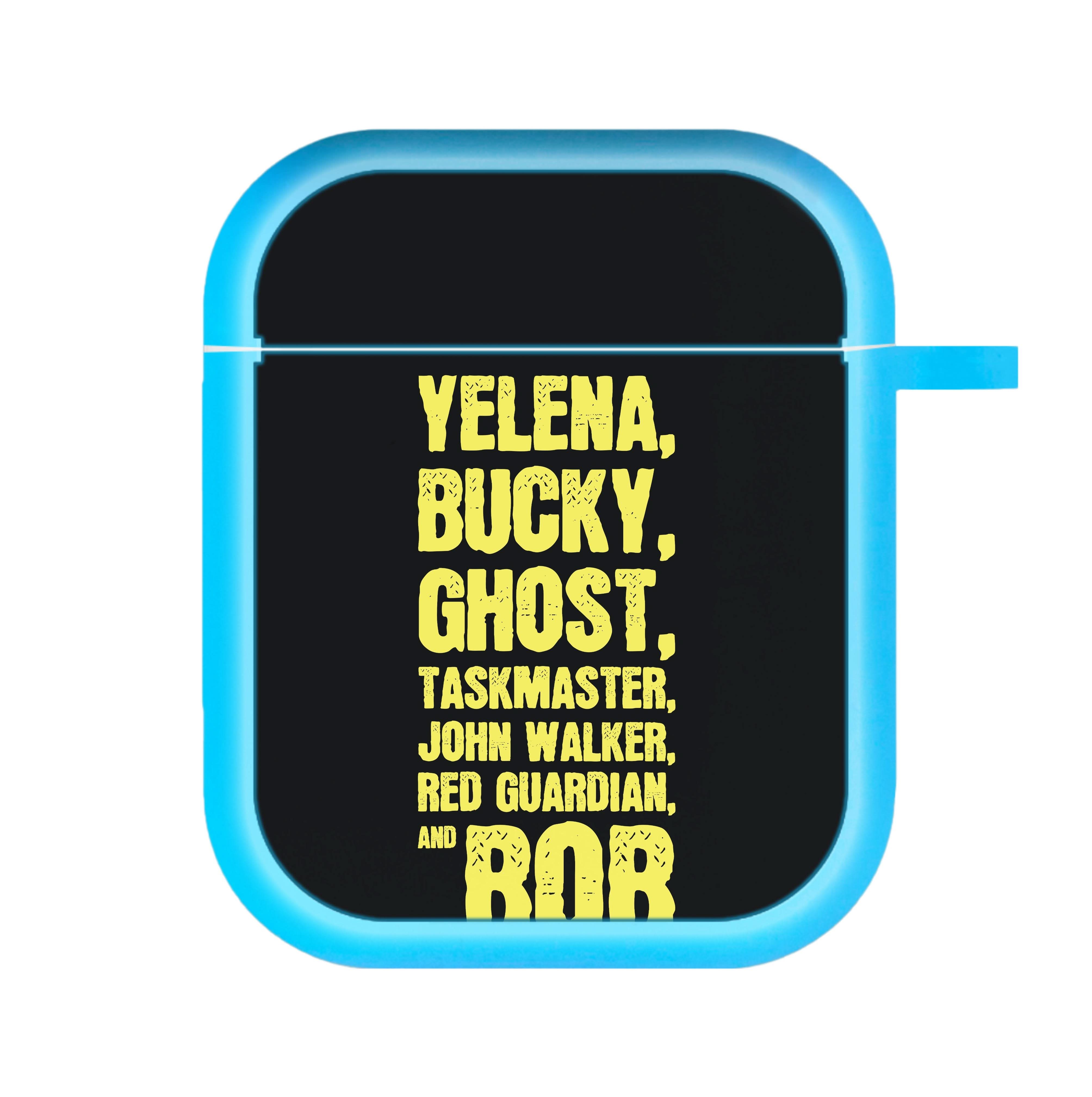 Antiheroes List AirPods Case