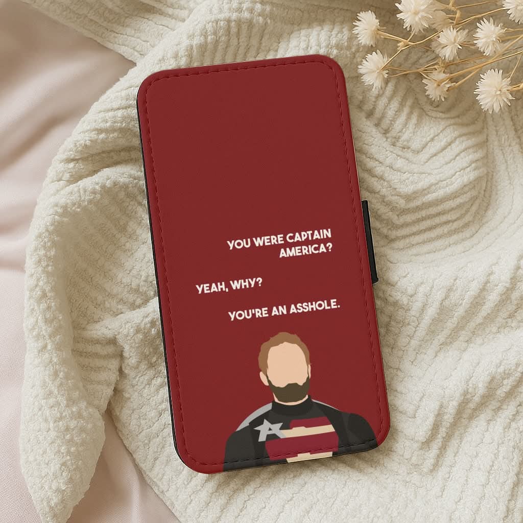 You're An Asshole Leather Phone Case