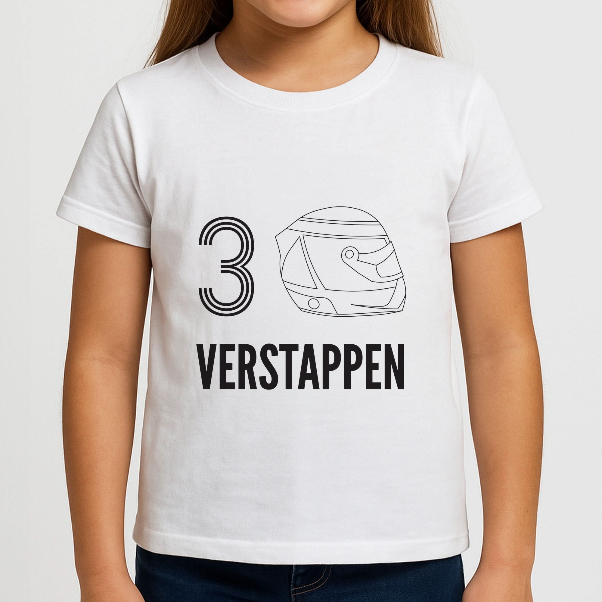 Verstappen Helmet 2026 Girls T-Shirt