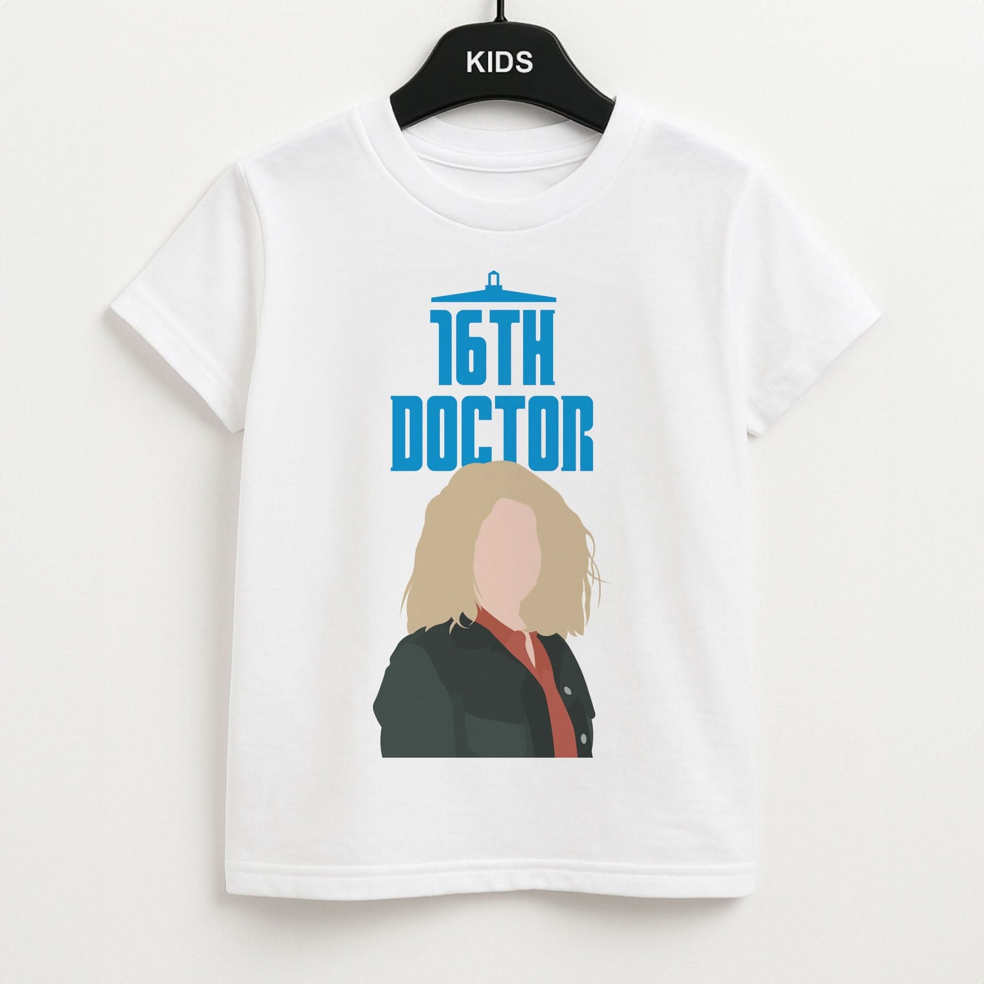 16th Doctor Billie Kids Unisex T-Shirt