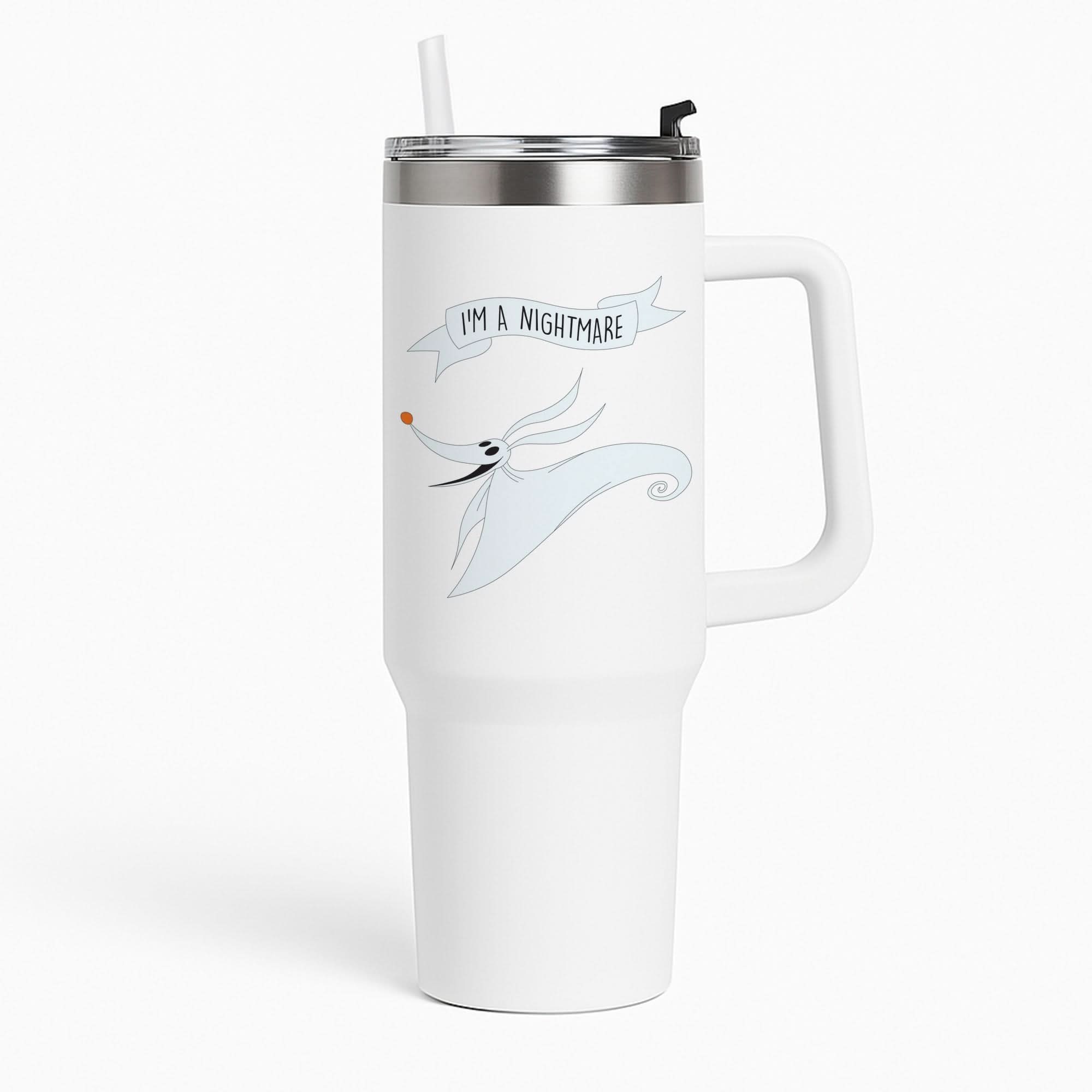 Stripey I'm A Nightmare Tumbler