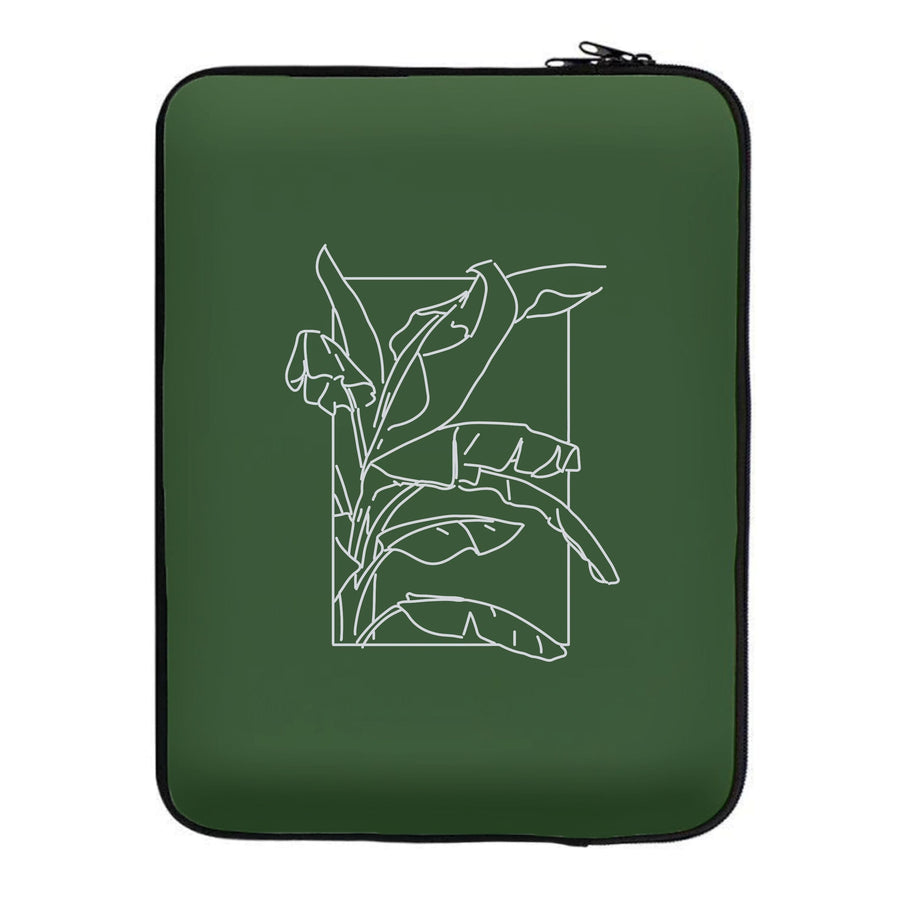 Green Leaf - Foliage Laptop Sleeve