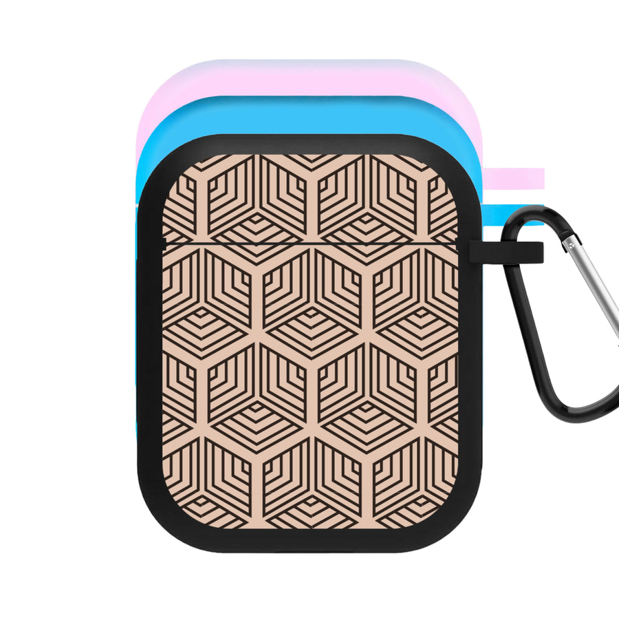 Illusion Pattern AirPods Case