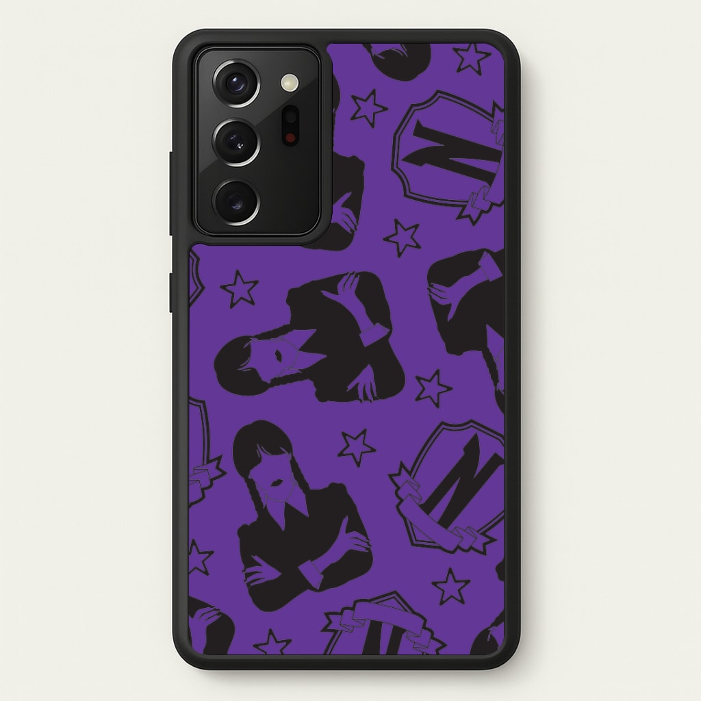 Wednesday Pattern Galaxy Note 20 Ultra Case