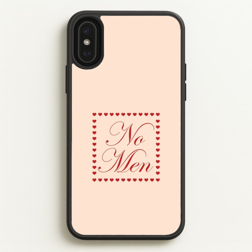 No Men iPhone XS Max Case