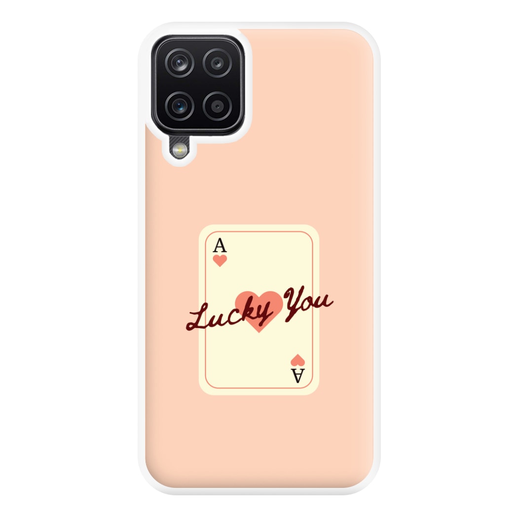 Lucky You Card Galaxy A12 Case