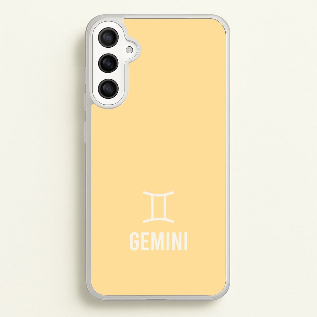 Gemini Pastel Zodiac Galaxy A34 Case