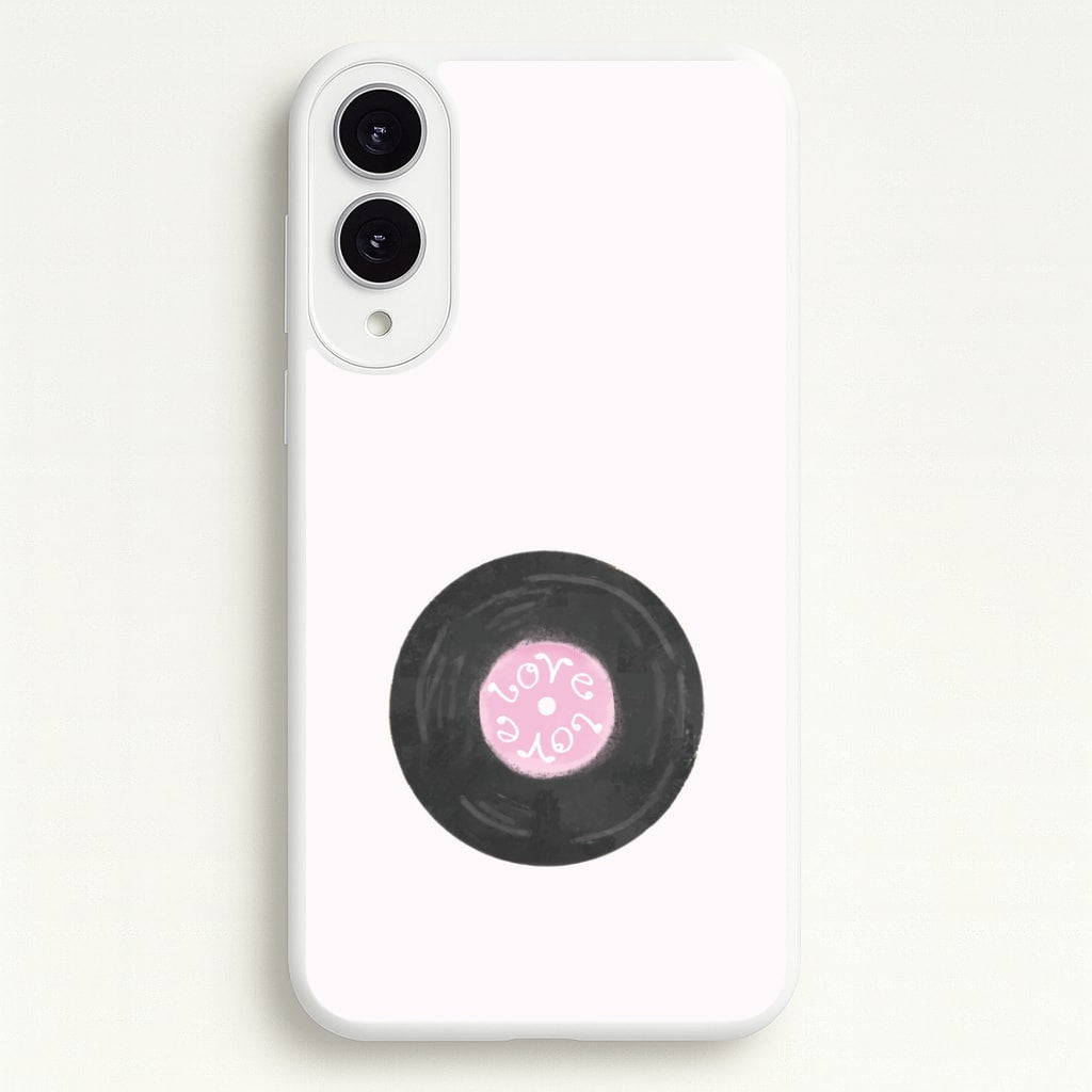 Love Vinyl Galaxy S25 Edge Case