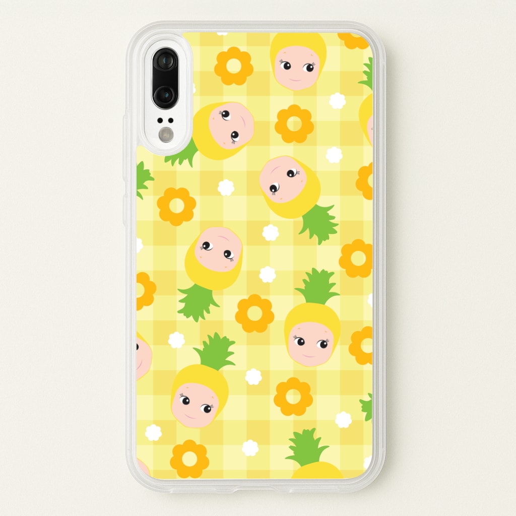 Pineapple Angel Pattern Huawei P20 Case