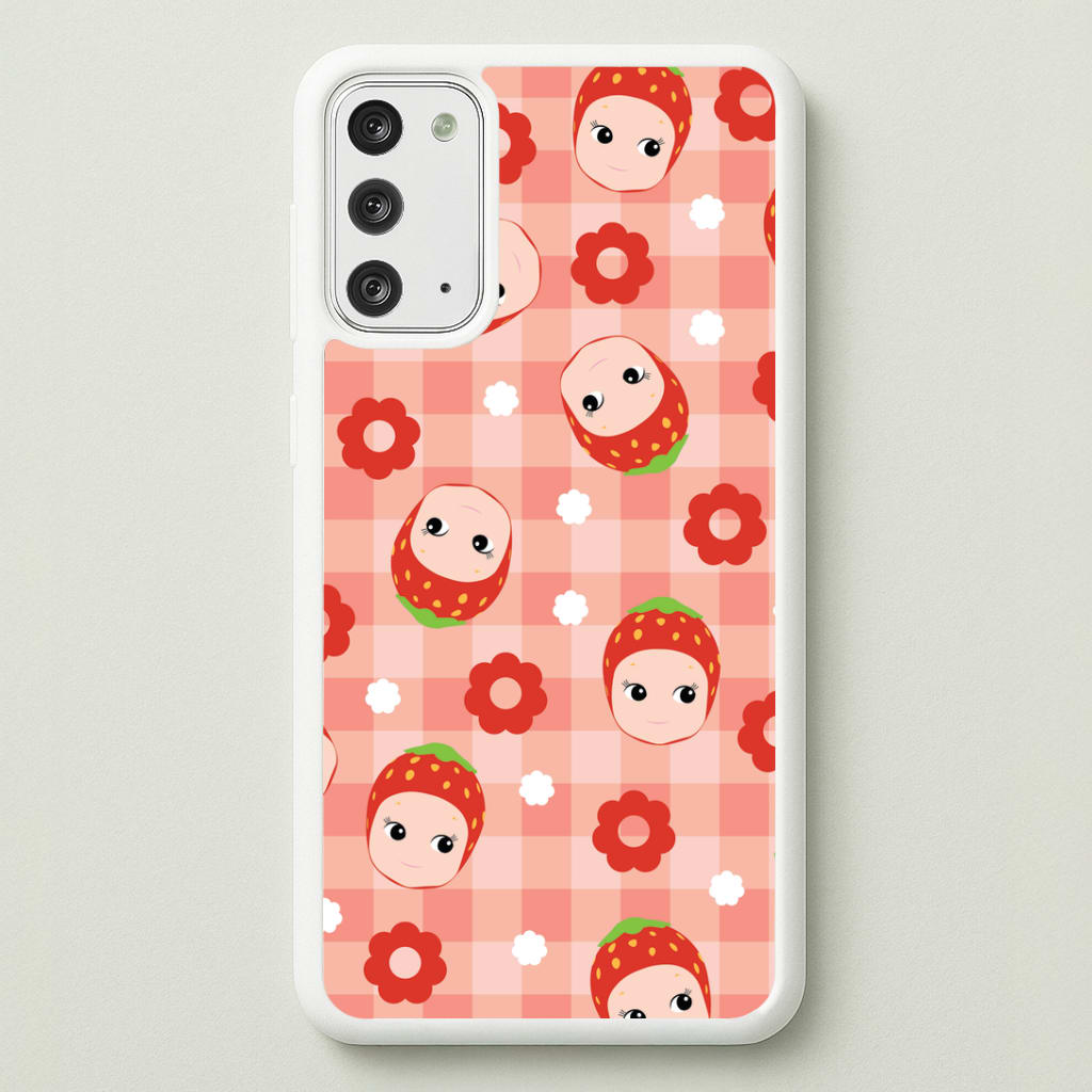 Strawberry Angel Pattern Galaxy Note 20 Case
