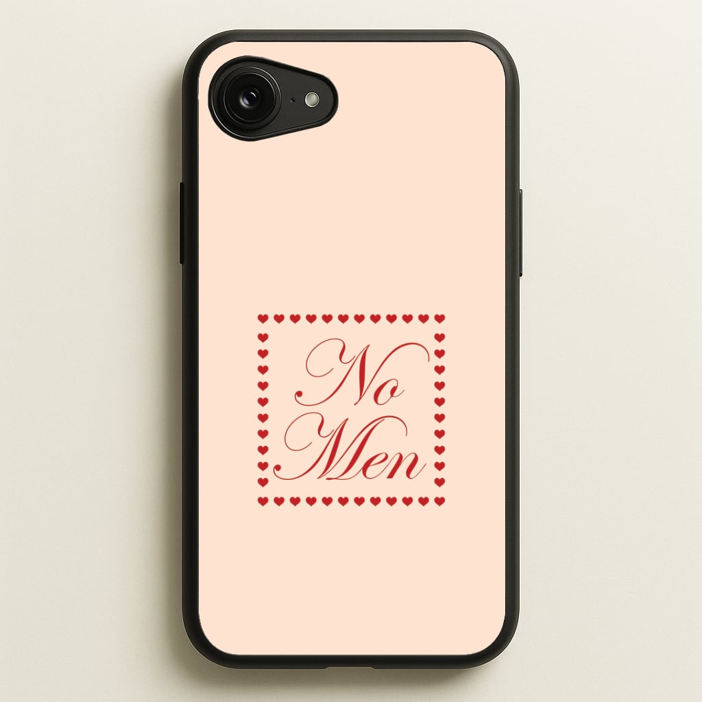 No Men iPhone 16e Case