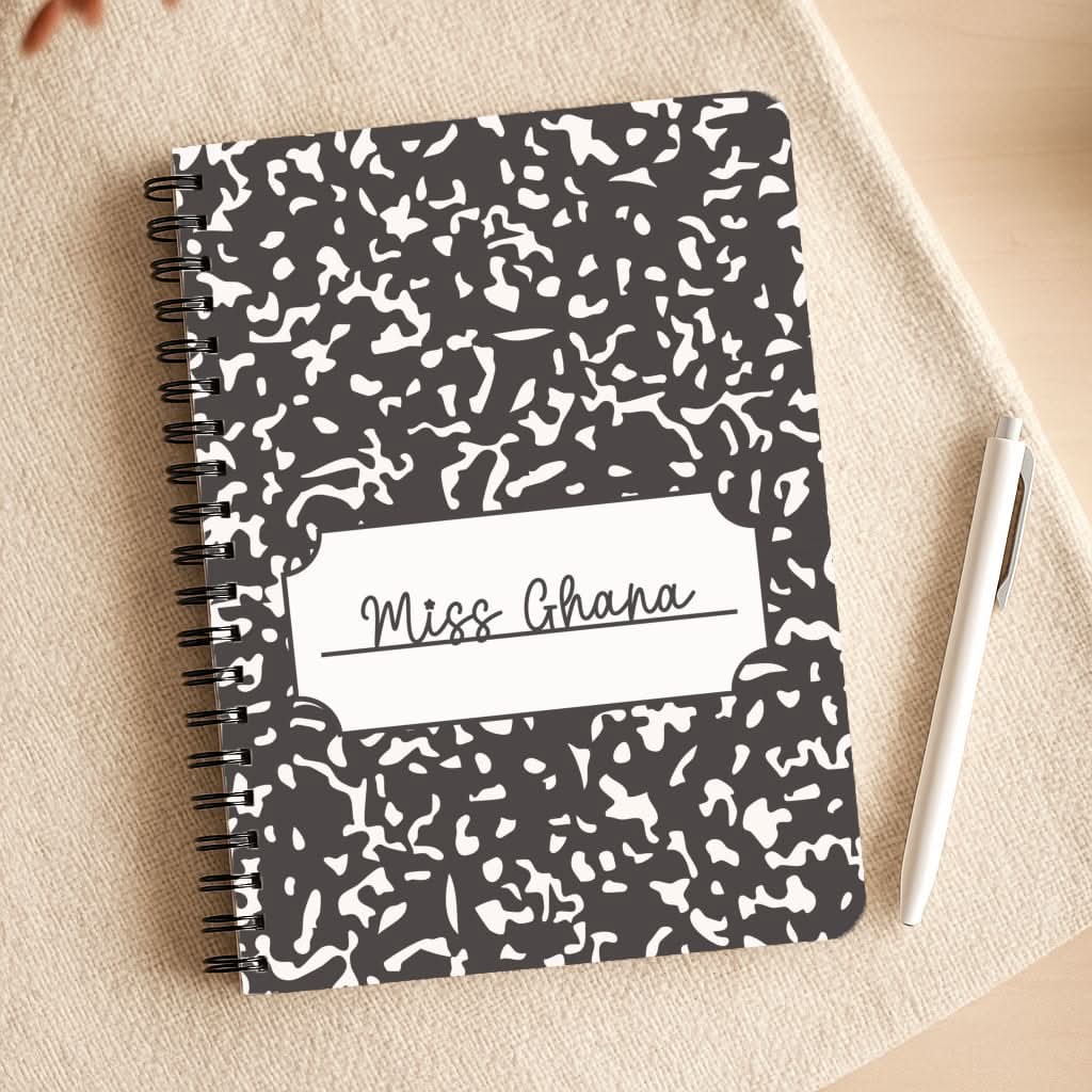 Personalised School Notebook Notepad