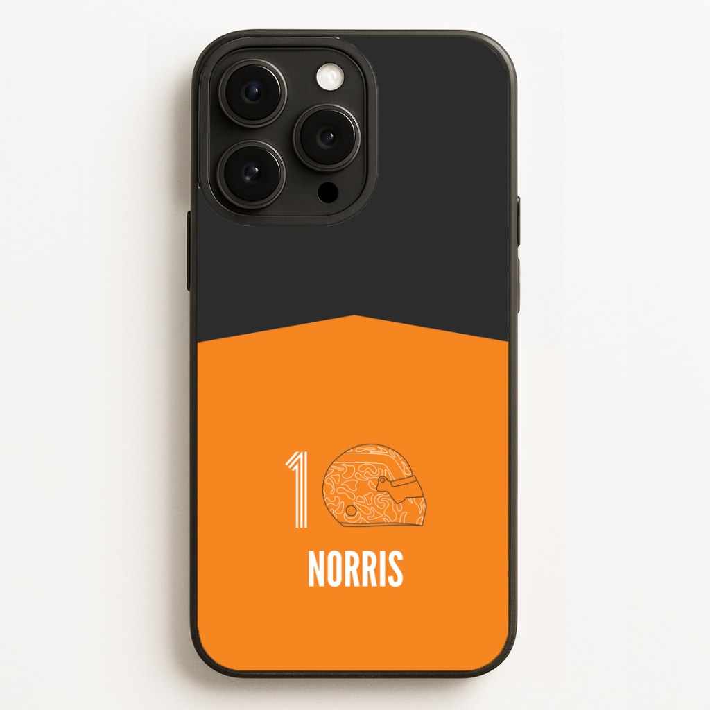 Norris Helmet 2026 iPhone 16 Pro Case