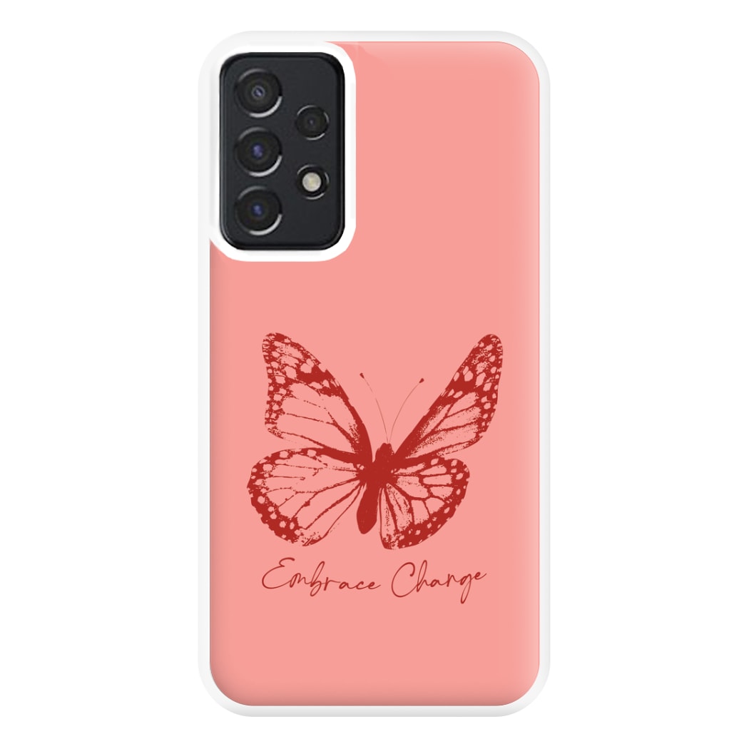 Embrace Change Butterfly Galaxy A52 / A52s Case