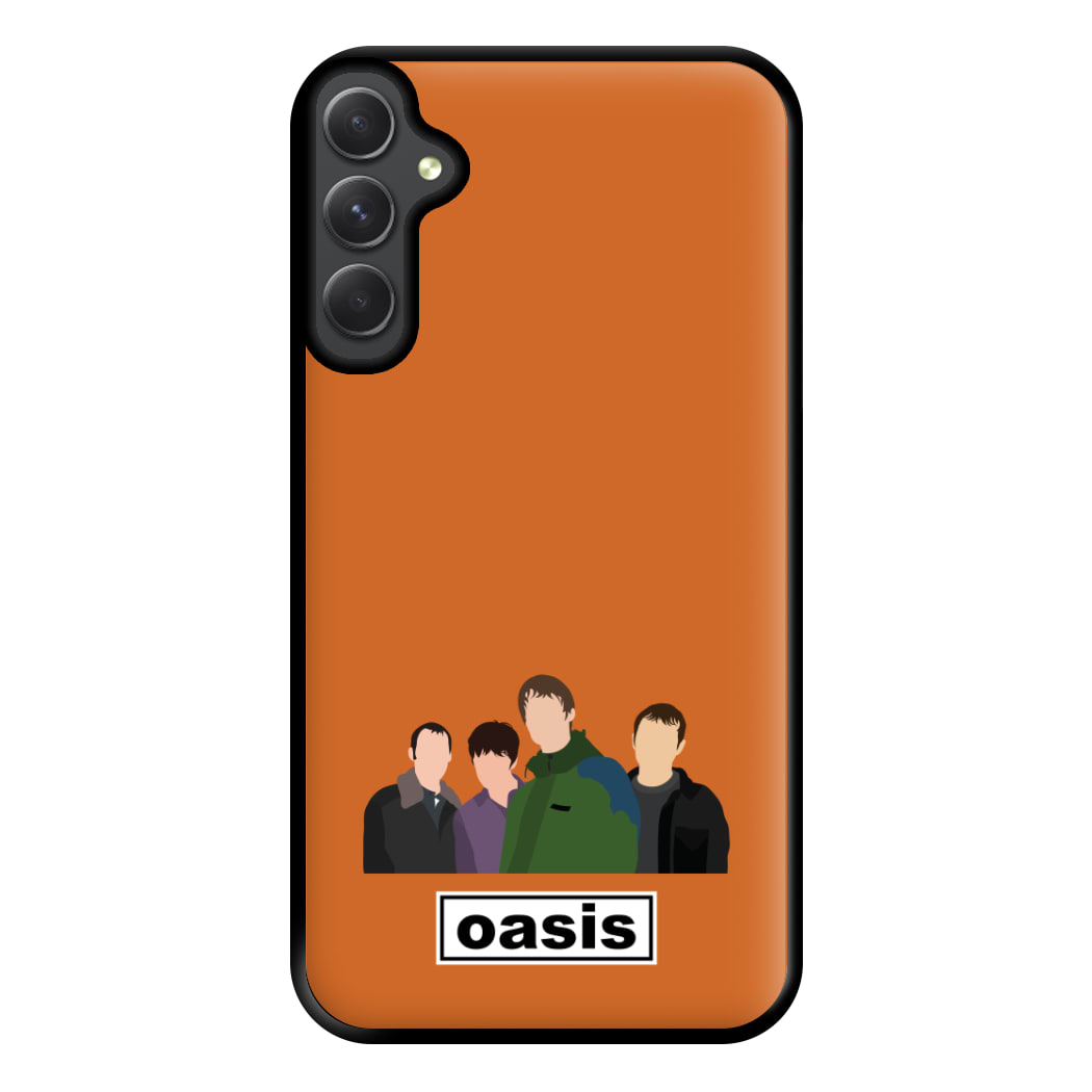 Rock Band Members Galaxy A54 Case