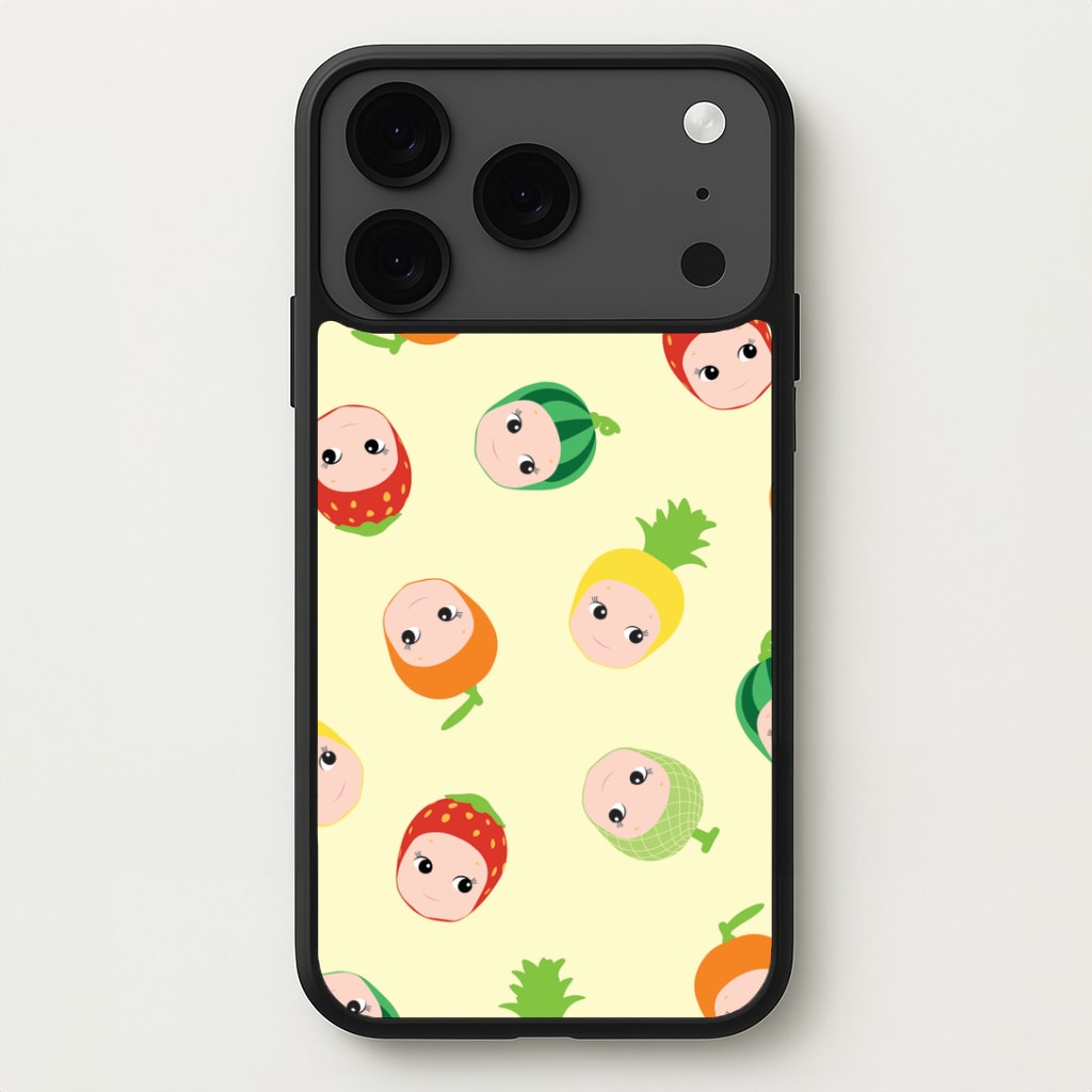 Fruit Angels Pattern iPhone 17 Pro Case