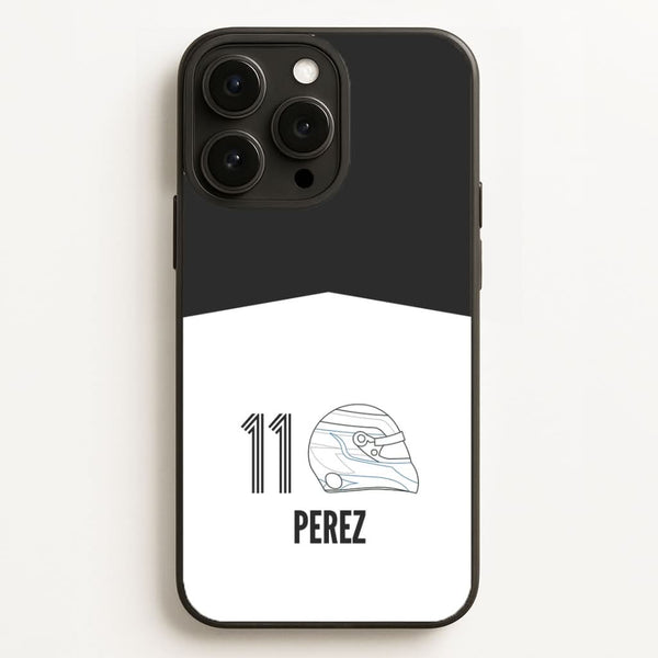 Perez Helmet 2026 Phone Case for Apple iPhone, Samsung Galaxy, Huawei and Google Pixel