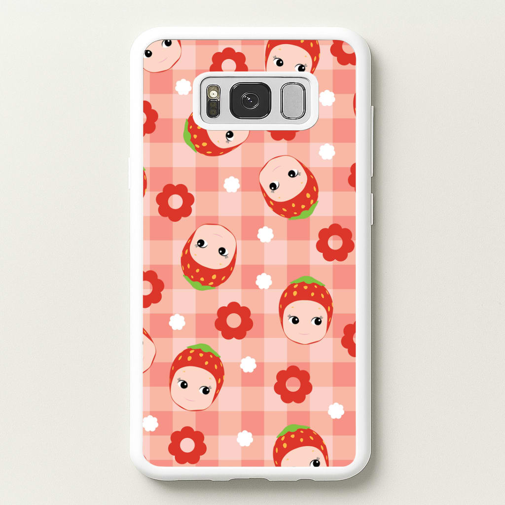 Strawberry Angel Pattern Galaxy S8 Plus Case