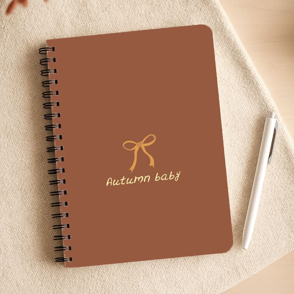 Autumn Baby Notepad