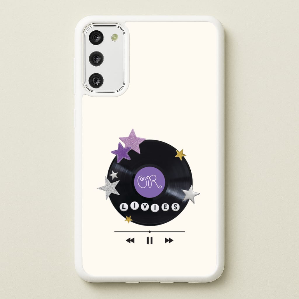 Amethyst Vinyl Scrapbook Galaxy S20 Case