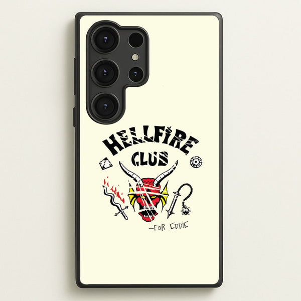 Torn Hellfire Club Galaxy S25 Ultra Case