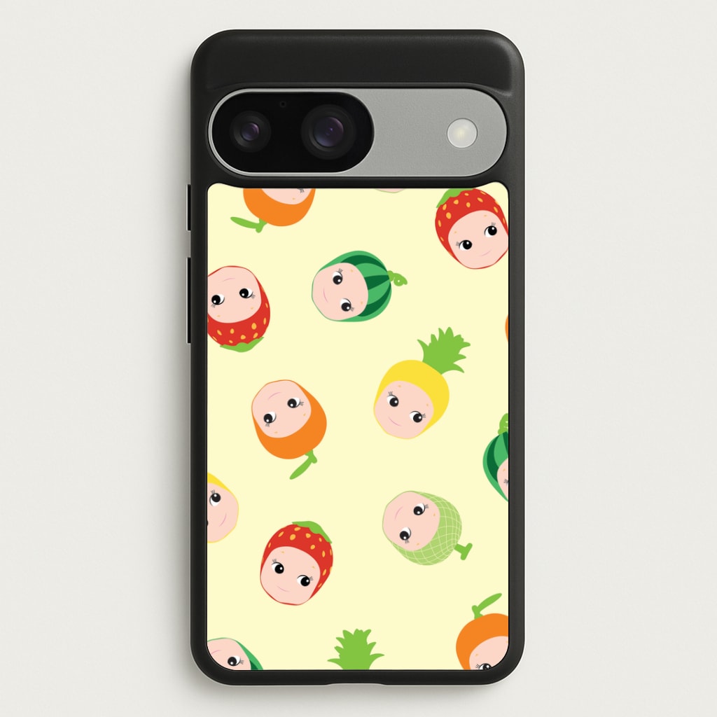Fruit Angels Pattern Google Pixel 9 / 9 Pro Case