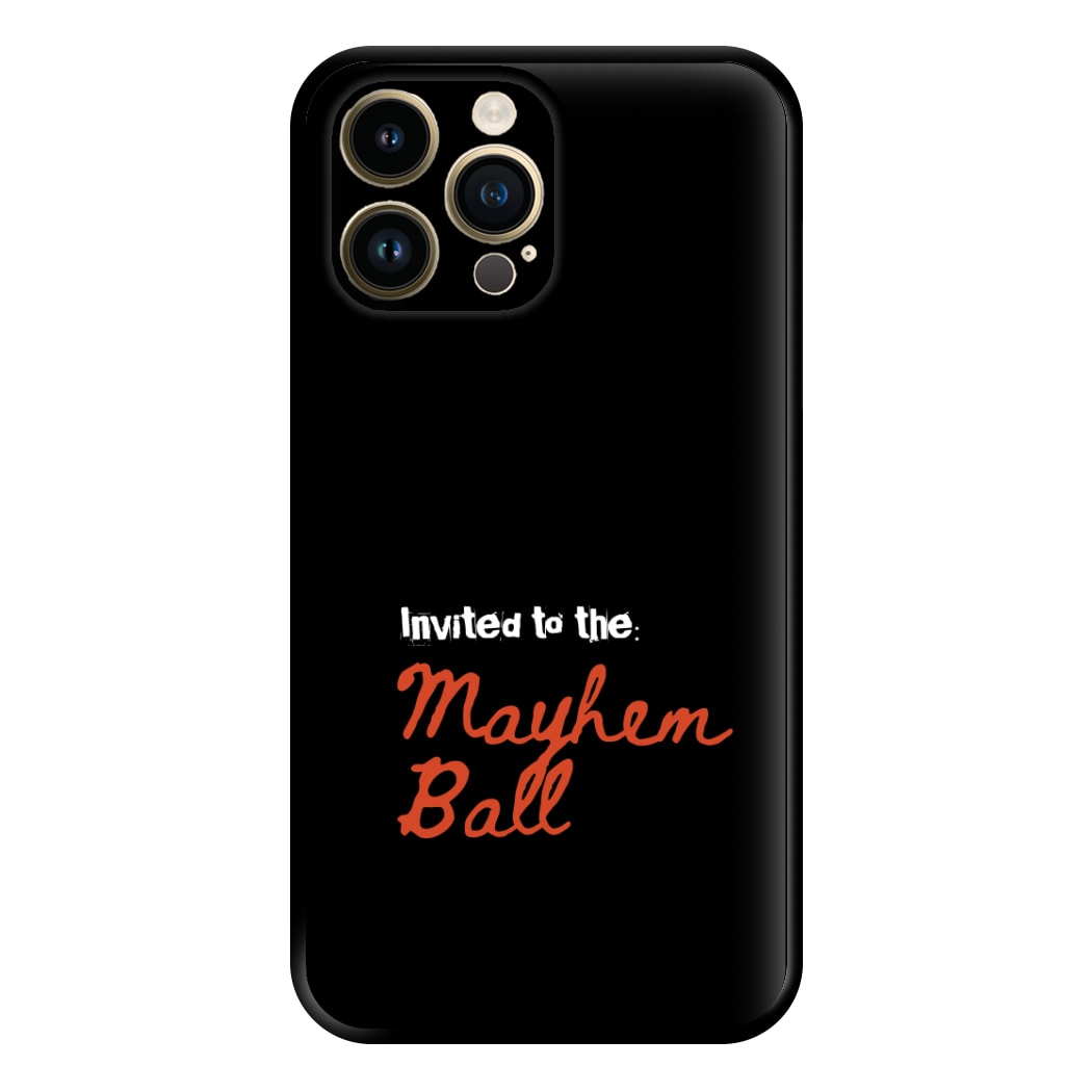 Invited To The Mayhem Ball iPhone 14 Pro Max Case