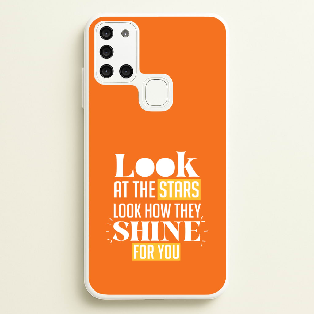 Look At The Stars Galaxy A21s Case