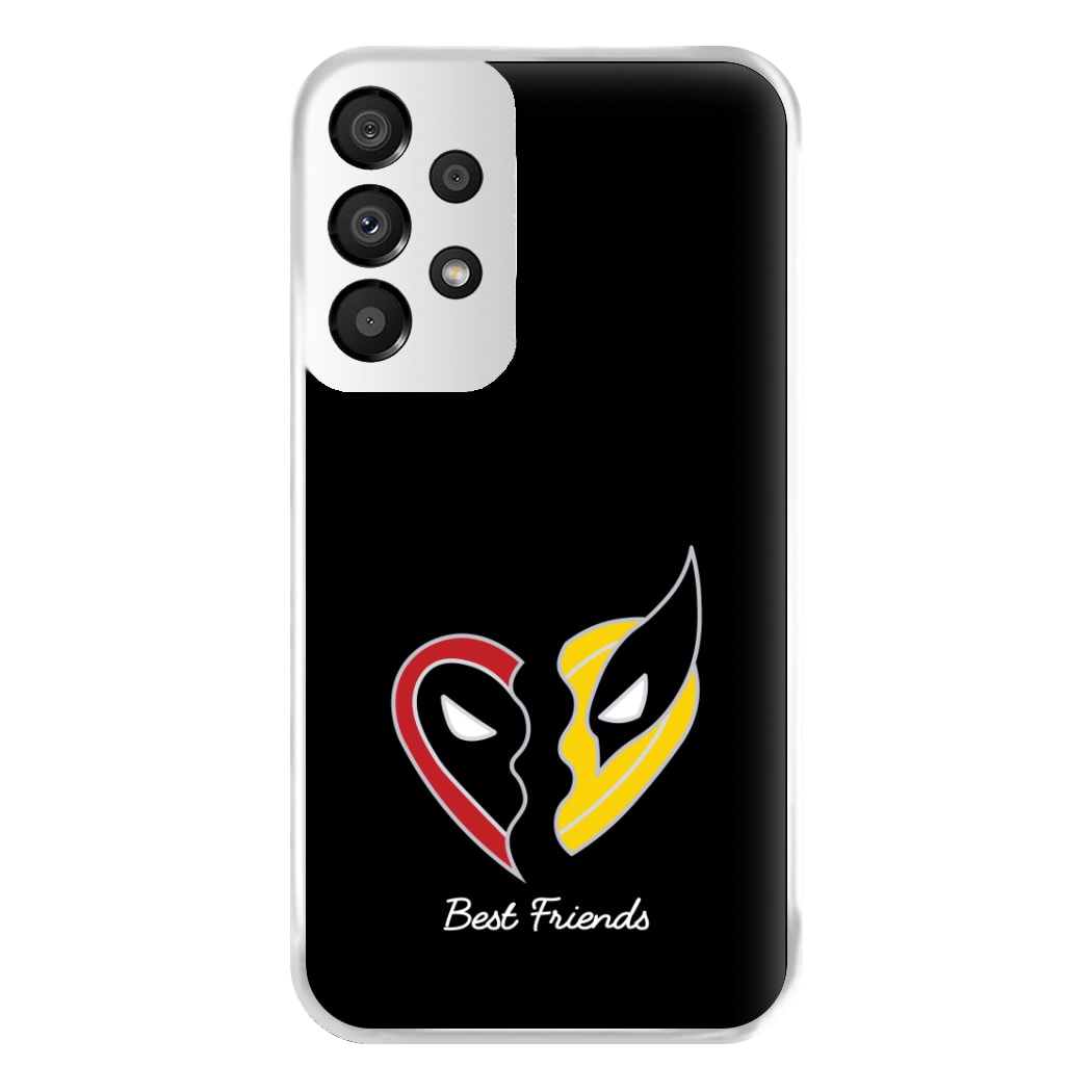 Superhero Best Friends Locket Galaxy A33 Case