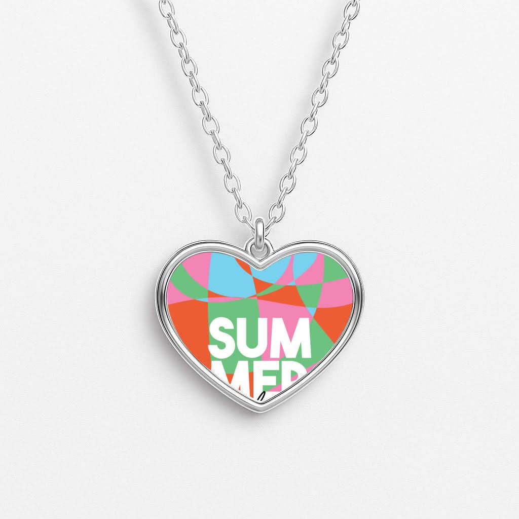 Summer Vibes Heart Necklace