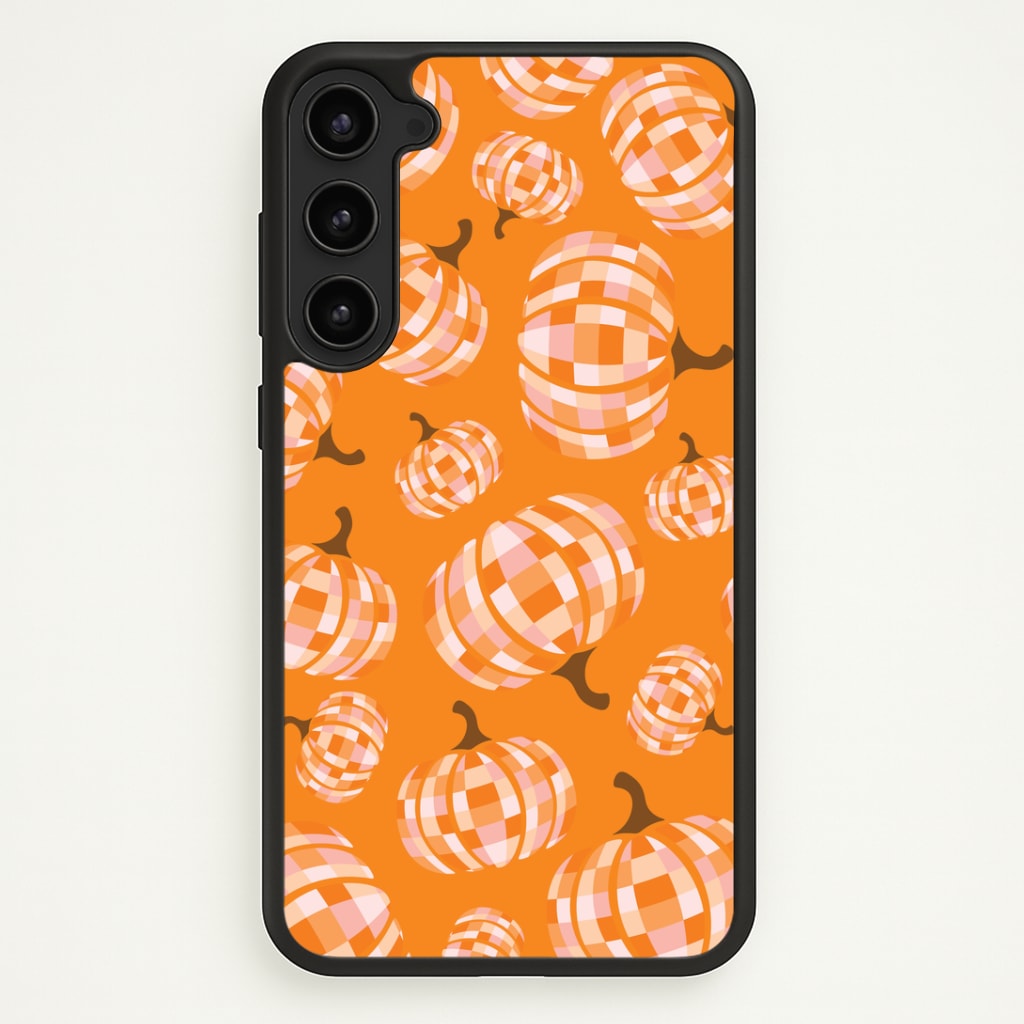 Disco Pumpkins Pattern Galaxy S23 Plus Case