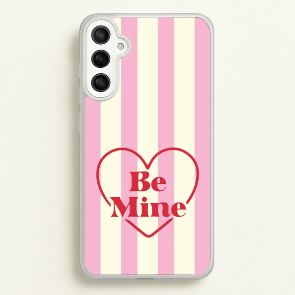 Be Mine Stripey Galaxy A36 Case