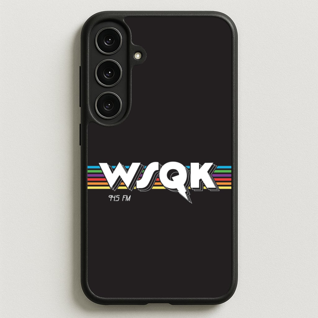 WSQK Radio Galaxy S25FE Case