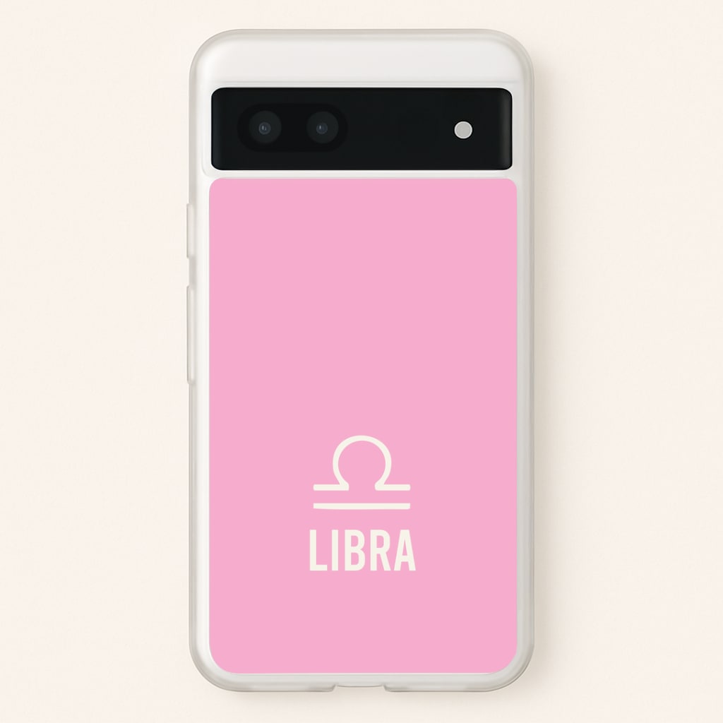 Libra Pastel Zodiac Google Pixel 7a Case