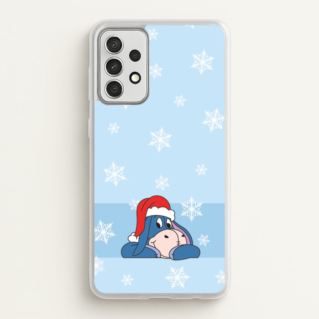 Cartoon Donkey Snowflakes Galaxy A52 / A52s Case