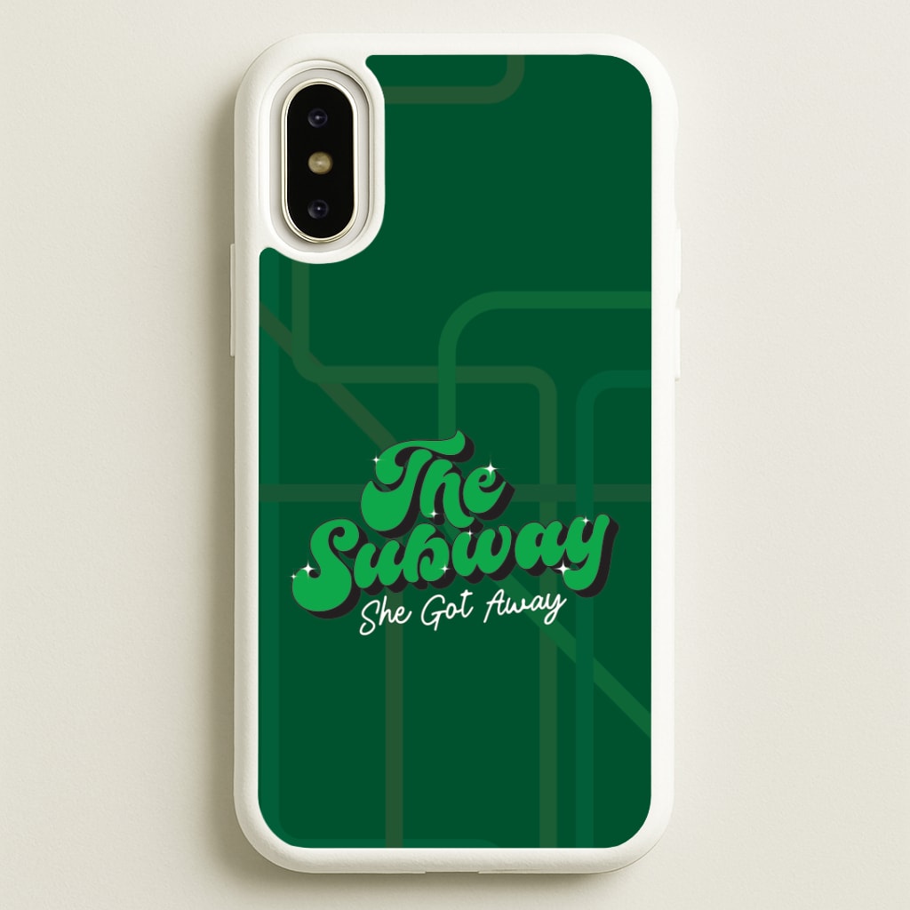 Subway Green iPhone X / XS Case